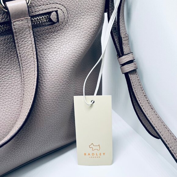 Radley London Pickwick Medium Crossbody Zip Top Bag in Espresso, New with Tag - Picture 12 of 16